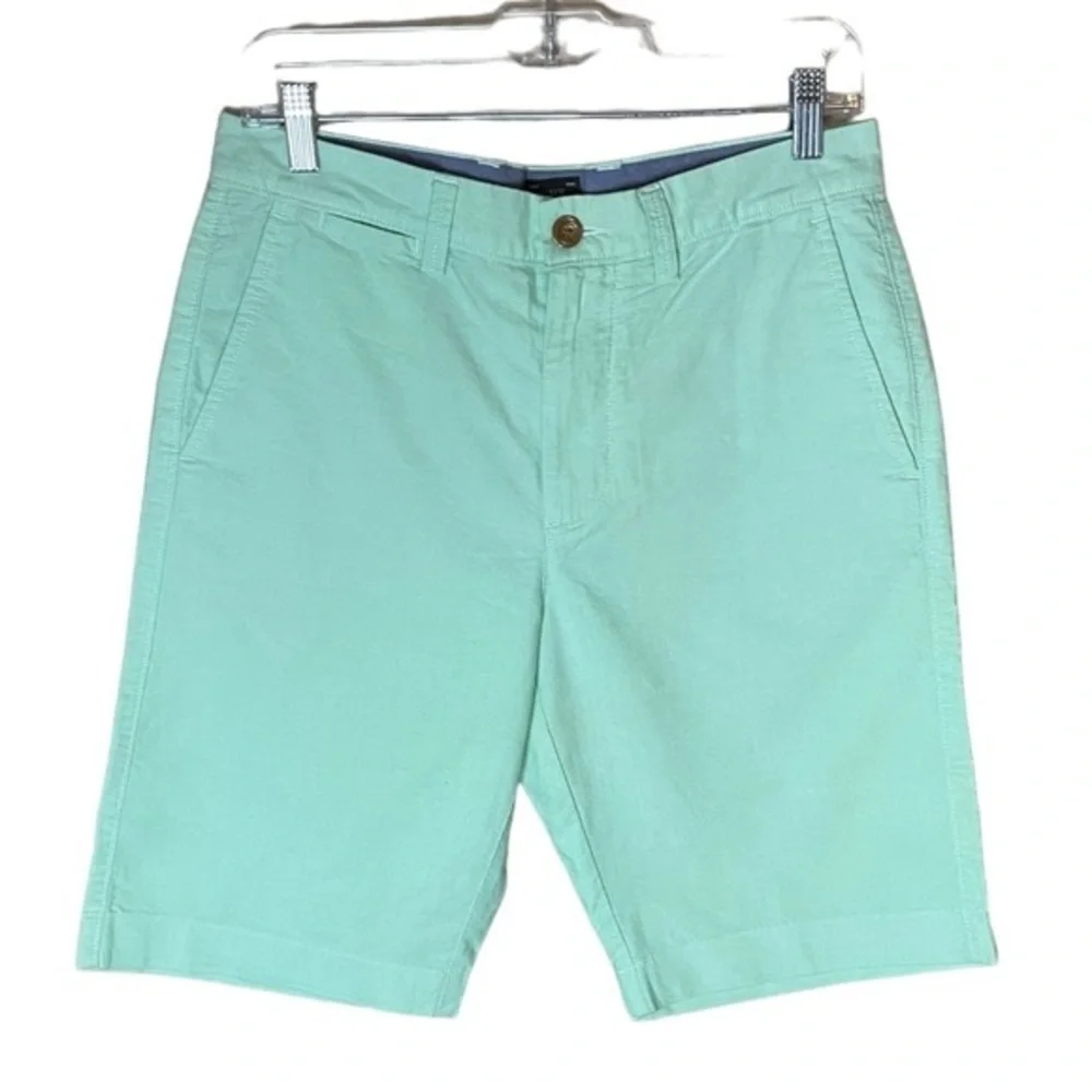 J. Crew Club Mint Green Men’s 100% Cotton Shorts NTW 11” Inseam Size 29”